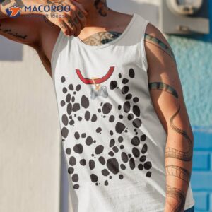 dog dalmatian costume dalmations spots puppy print halloween shirt tank top 1