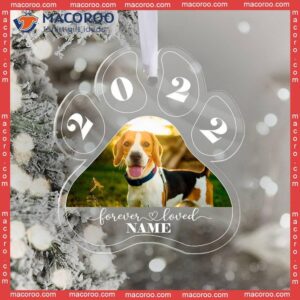 Dog Lover’s Christmas Custom-shaped Photo Acrylic Ornament