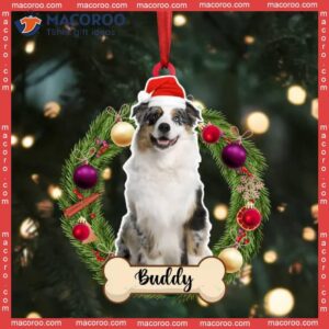 Dog Lovers Custom-shaped Name Christmas Acrylic Ornament