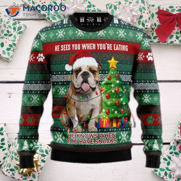 Dog Ugly Christmas Sweater