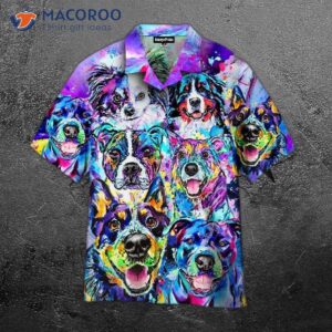 Dogs Wearing Hawaiian Shirts
