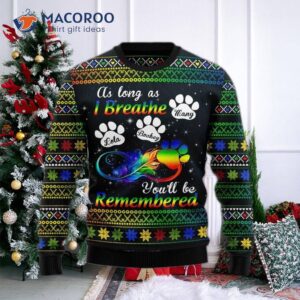 Dogs Will Be Remembered In An Ugly Christmas Sweater.