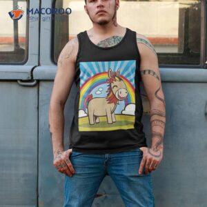 donkey for lover farmer shirt tank top 2