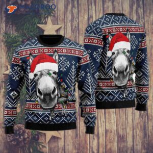 Donkey Funny Ugly Christmas Sweater