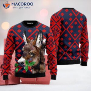 Donkey Ugly Christmas Sweater