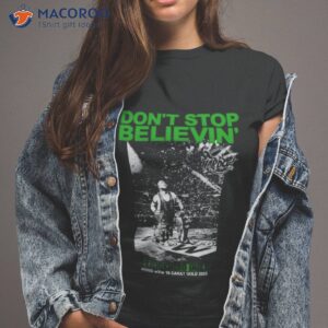 dont stop believin shigehiro irie shirt tshirt 2