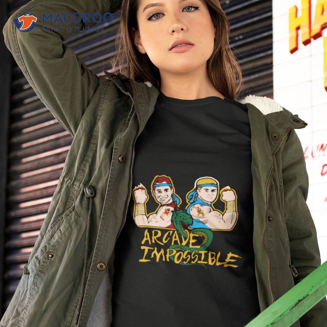 Double Impossible Double Dragon Shirt Double Impossible Double Dragon Shirt
