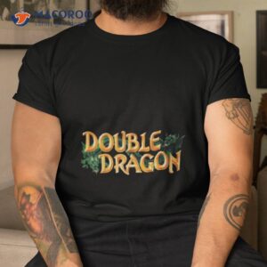 Double Your Dragon Typography Shirt
