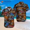 Drag Racing Retirement Plan Brown Hawaiian Shirts