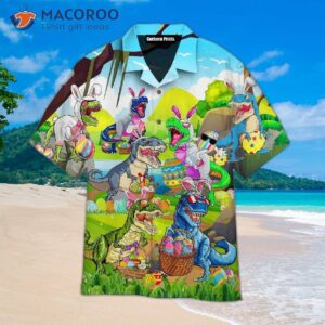 Dragon Easter Egg Hunt Hawaiian Shirts