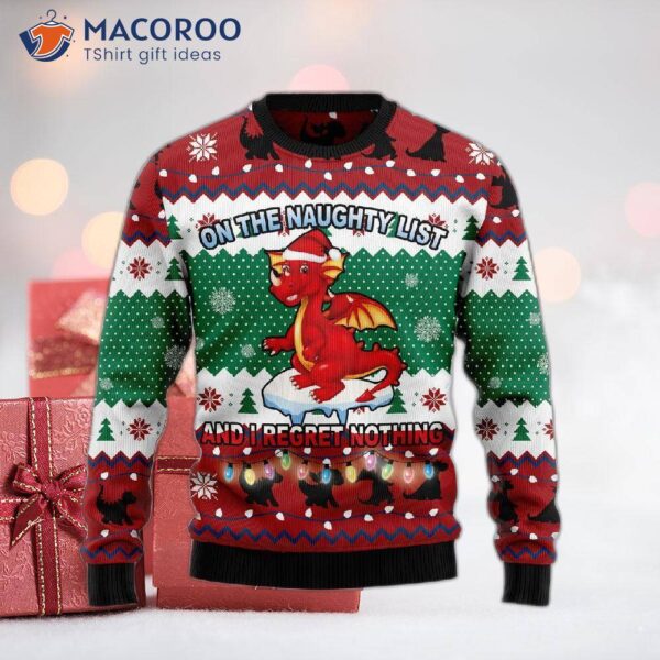 Dragon Ugly Christmas Sweater