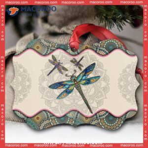 dragonfly mandala good style horizontal ceramic ornament dragonfly christmas ornaments 2