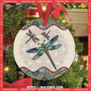 dragonfly mandala love life circle ceramic ornament dragonfly ornaments 1