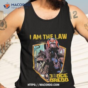 dredd i am the law gift for fans and halloween day thanksgiving christmas day shirt happy labor day tank top 3