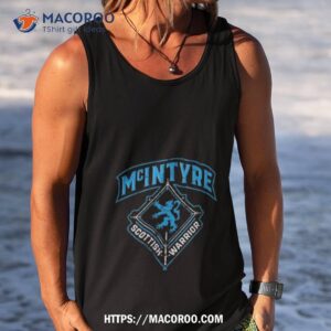 drew mcintyre scottish warrior shirt tank top