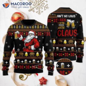 Drinking With Claus’ Ugly Christmas Sweater
