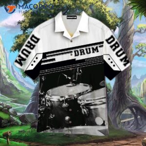 Drum Music And Black-and-white Hawaiian Shirts.