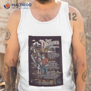 dry diggings summer camping amp music festival auburn ca 2023 poster shirt tank top