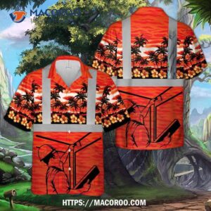 Drywall Finisher Tropical Hawaiian Shirt