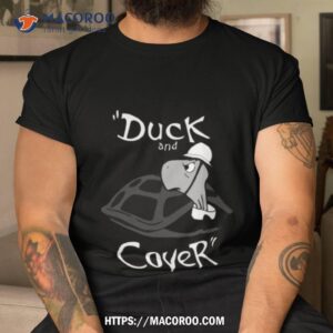 Duck And Cover Vintage Nuclear Attack Shirt