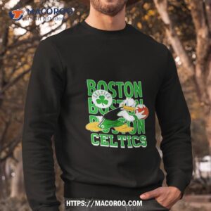duck donald boston celtics shirt sweatshirt