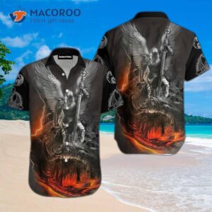 Dungeons And Dragons Black Hawaiian Shirts