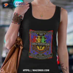 dungeons and dragons kobold worker union shirt tank top 4