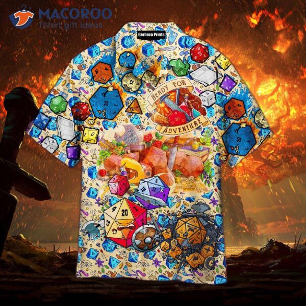 Dungeons And Dragons Ready For Adventure Hawaiian Shirt