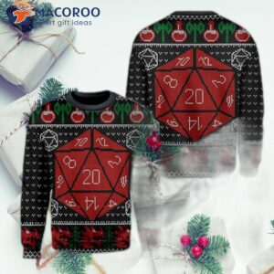 Dungeons And Dragons Ugly Christmas Sweater