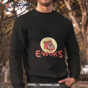 e wok s space gas station shirt sweatshirt