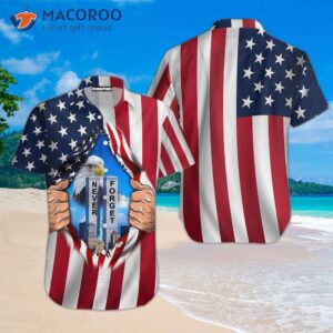 eagle american flag twin towers patriot day and hawaiian shirts 0