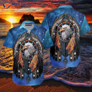 Eagle Native American Hawaiian Shirts