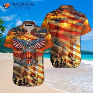 Eagles Never Forget 9/11 Hawaiian Shirts