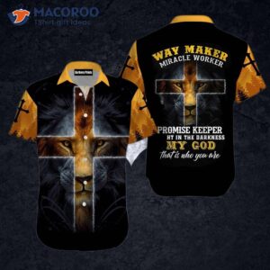 Easter Jesus Cross Lion Hawaiian-style Shirts