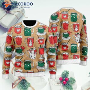 Eat, Drink, And Be Tacky Holiday Ugly Christmas Sweater