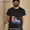 Eat Sleep Baseball Toronto Blue Jays 2023 Shirt