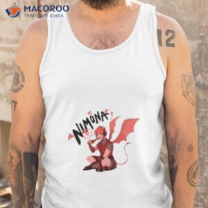 eating pizza nimona shirt tank top