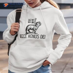 ecce agnus dei catholic latin phrase shirt hoodie 3