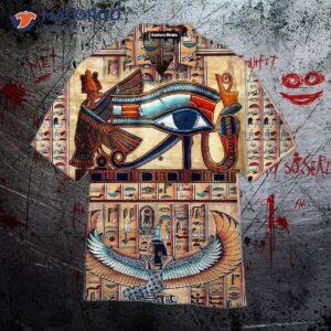 Egyptian Eye Of Horus God Hawaiian Shirts