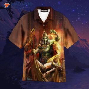 Egyptian God Ptah Hawaiian Shirts