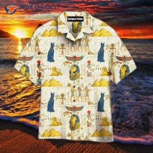 egyptian style hawaiian shirts 0