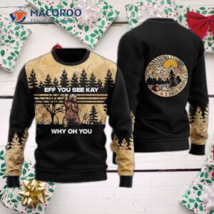 Eh, “bear Beer You See Kay Why Oh Ugly Christmas Sweater”?