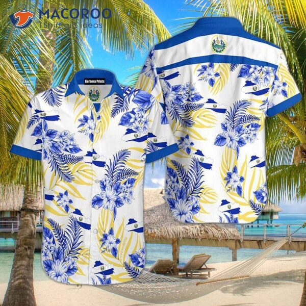 El Salvadoran Proud Hawaiian Shirts