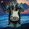 Electric Guitar Unisex Black Hawaiian Shirt