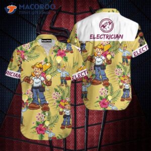 electrician hawaiian shirts 1