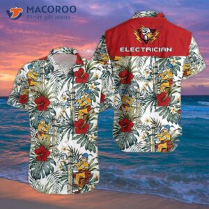 Electrician’s Tropical Hawaiian Shirt