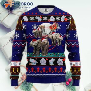 Elephant Noel Ugly Christmas Sweater