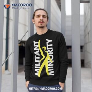 Eliastoufexis Sag Aftra Militant Minority Shirt 2 eliastoufexis sag aftra militant minority shirt sweatshirt 1