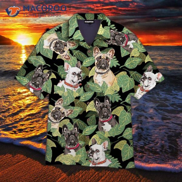 English Bulldog Hawaiian Shirts