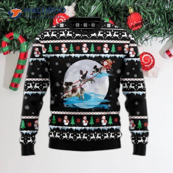 English Springer Spaniel Ugly Christmas Sweater